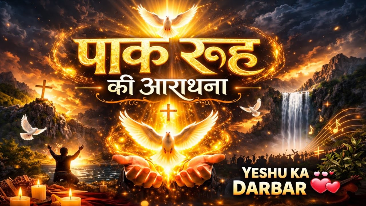 पाक रूह की आराधना Powerful Holy Spirit Worship Song Hindi Christian Worship 2026 YESHU KA DARBAR 💓💓