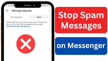 How to Stop Spam Messages on Facebook Messenger | Spam Messages on Messenger
