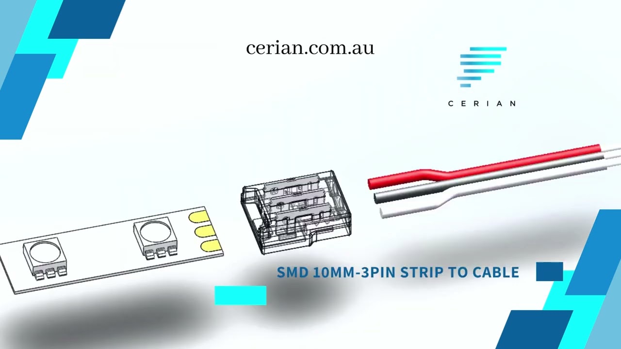 Cerian SMD strip light Quick connectors