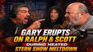 Gary Erupts on Ralph & Scott During Heated Stern Show Meltdown😡💥 - Howard Stern Show 2026