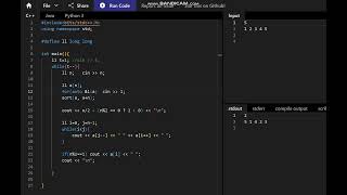 D1. Sage's Birthday (easy version) Solution in C++ | Codeforces Round 671 (Div. 2)