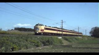 485系新潟車K2編成 ひたち50周年記念号(9050M)@2013.10.13