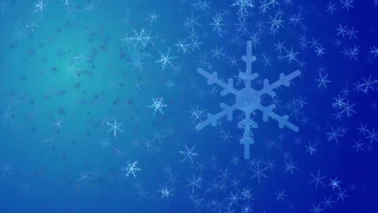 Deep Blue Winter Calm 4K ScreenSaver