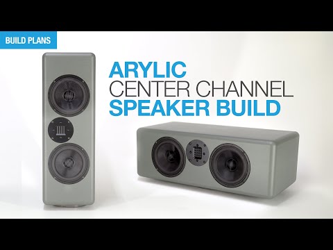 Building A Center Channel Speaker With Amt Tweeter - By Soundblab