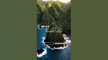 {تِلْكَ الْجَنَّةُ الَّتِي نُورِثُ مِنْ عِبَادِنَا مَنْ كَانَ تَقِيًّا..} سورة مريم 63-64