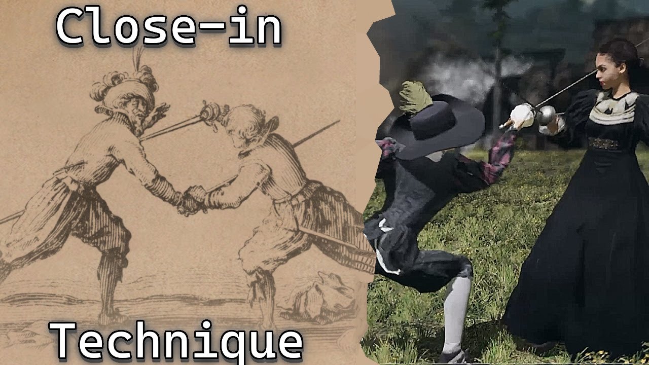 REAL Rapier Techniques explained with Video Games
