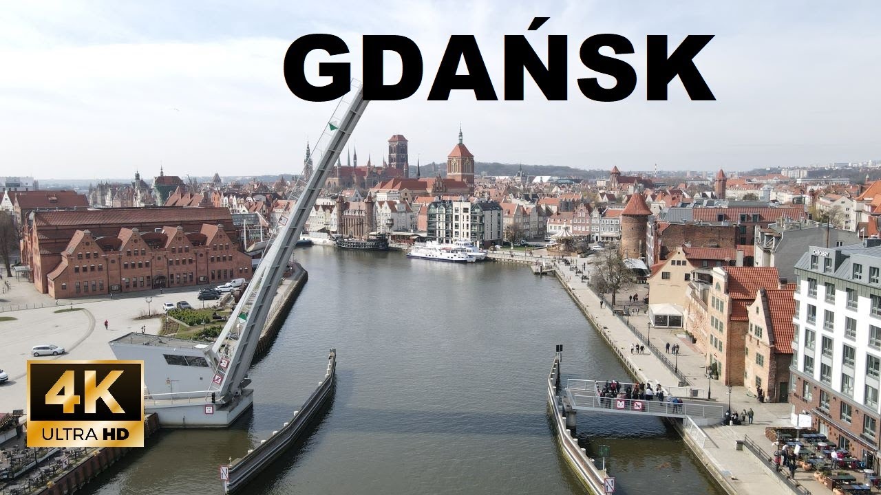 Gdańsk | Dron 4K | Muzeum II Wojny Światowej | Olivia Business Centre
