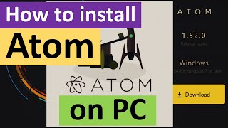 How to Download and Install Atom Editor on PC screenshot 5