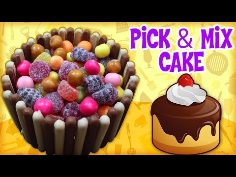 Cake Recipe | Pick And Mix Cake | Quick & Easy Recipe | Learn How To Bake | Hooplakidz Recipes