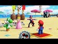 Super Mario Party - Challenge Road - Mashrom Beach: Mario