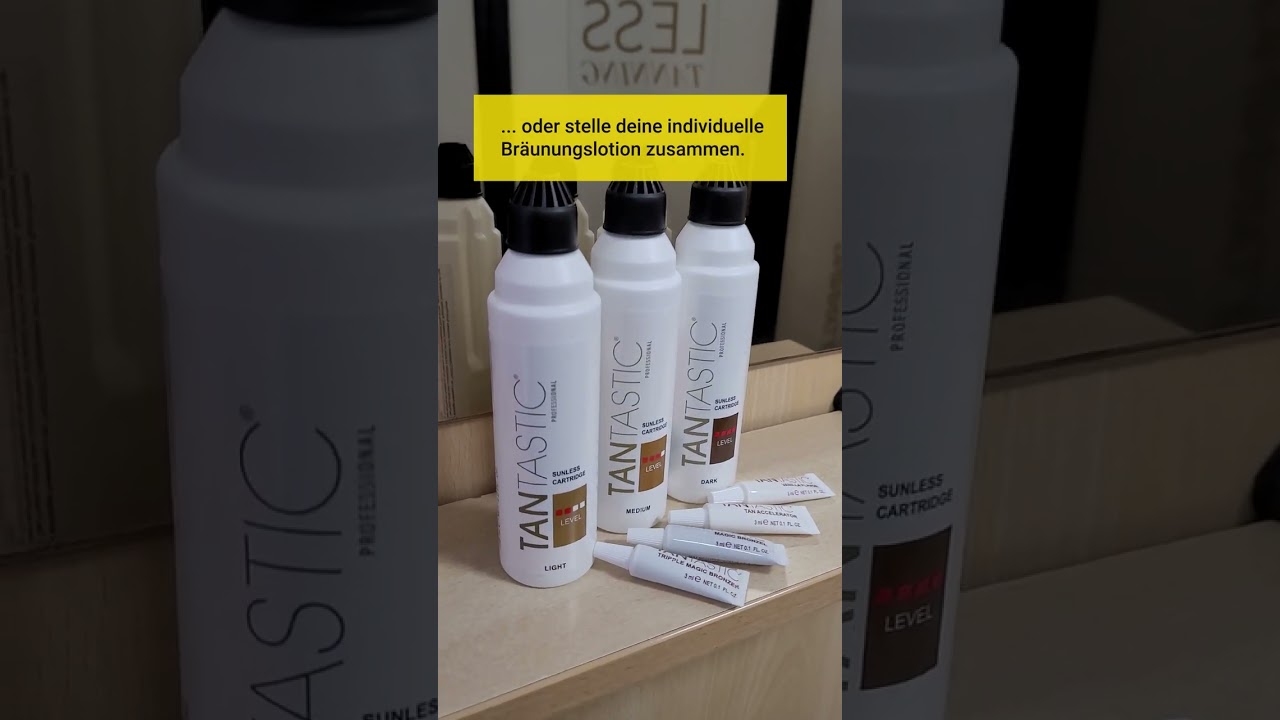 So funktioniert die Spray Tanning Bräunungsdusche Sprühbräune TANTASTIC bei SUNPOINT ☀