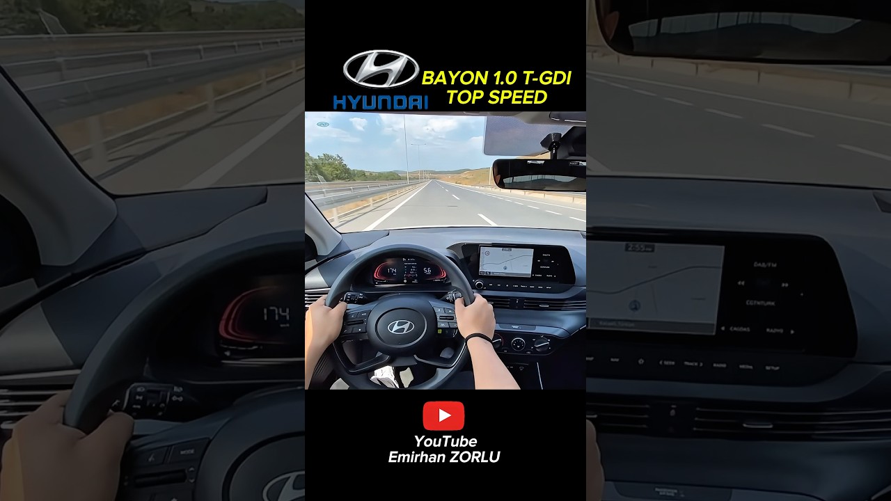 Hyundai Bayon 1.0 T-GDI Top speed