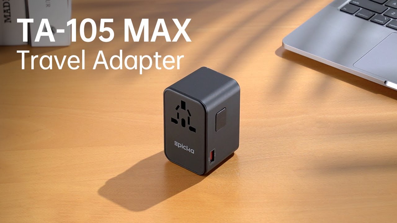 TA-105 Max Universal Travel Adapter GaN 75W Fast Charging
