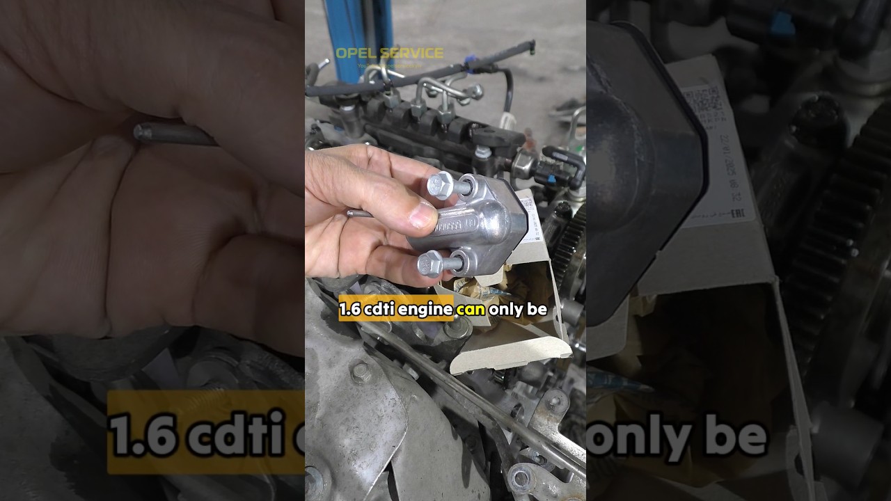 как устанавливается дополнительная прокладка натяжителя цепи двигателя opel 1,6 cdti 
