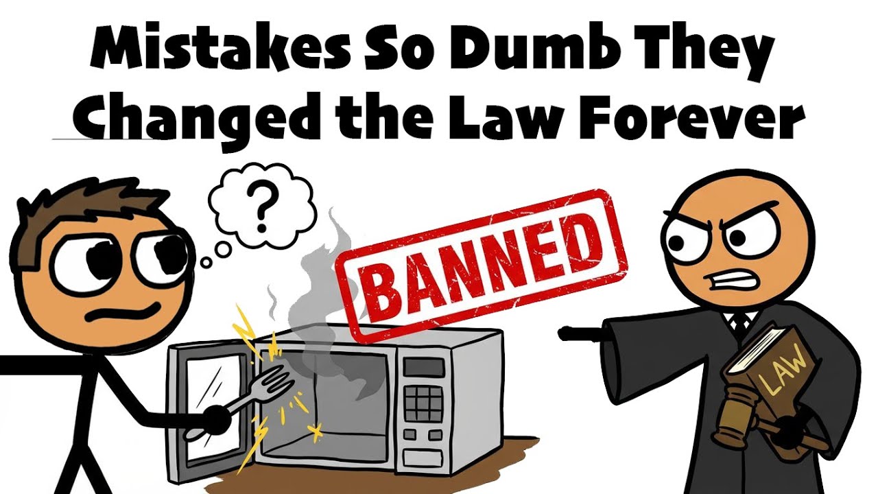 Ошибки настолько глупые, что навсегда изменили закон.