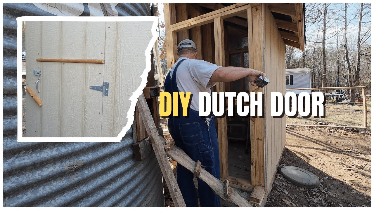 The "Temporary Permanent" Chicken Coop Door | Homestead Couple Build