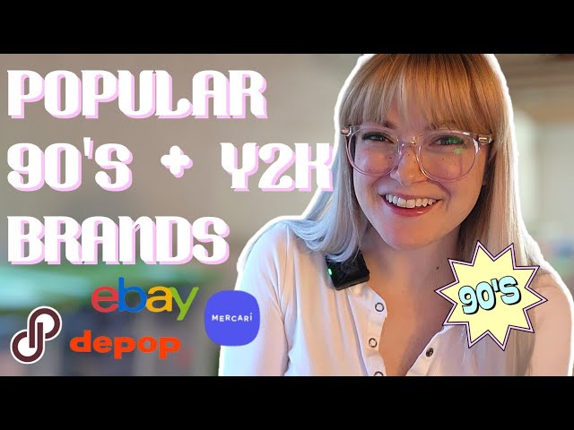 90's & Y2K Brands I'm Thrifting | Full Time Reseller - YouTube