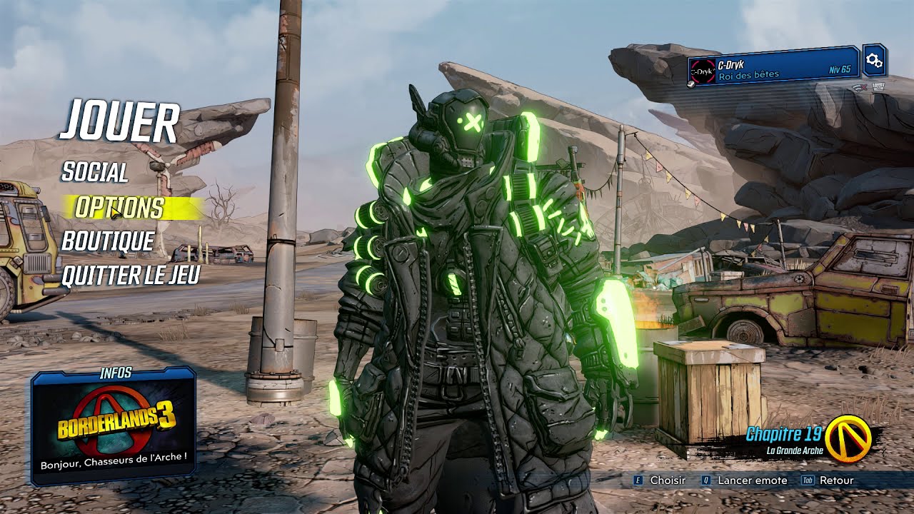 Borderlands 3 BENCHMARK RTX 3070 1080p FHD 125% !