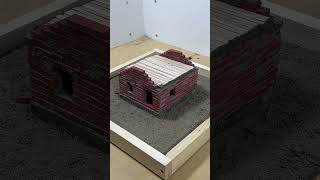 Mini Brick House Realistic Tiny Build