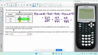MAT130/131: Chapter 3 - Finding Probabilities from a Table
