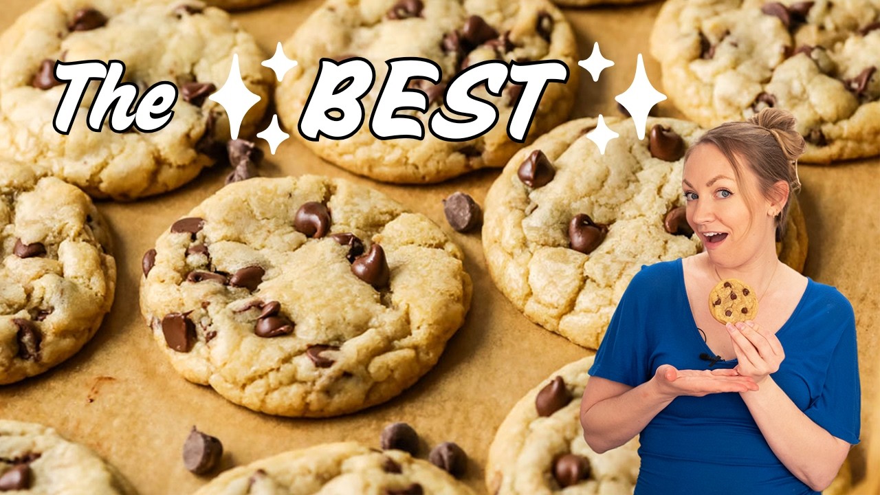 The BEST Soft and Chewy Chocolate Chip Cookies