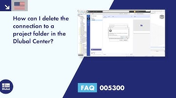 FAQ 005300 | How can I delete the connection to a project folder in the Dlubal Center?