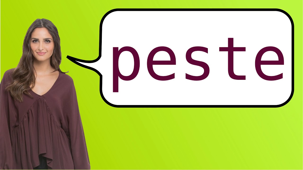 How to say 'plague' in French? YouTube