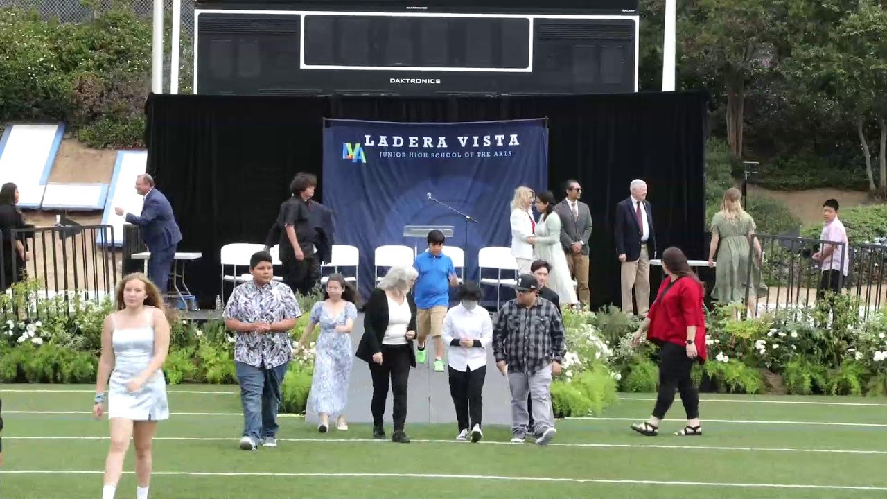 Ladera Vista Junior High School Promotion Ceremony YouTube