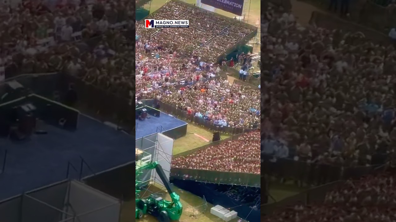 🇺🇸 Huge Crowd for President Trump at Fort Bragg Military Base in North Carolina