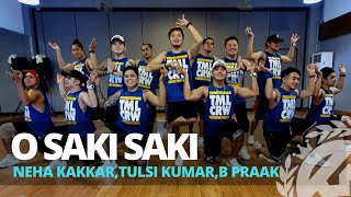 O SAKI SAKI by Neha Kakkar,Tulsi Kumar,B Praak | Zumba | Bollywood | TML Crew Jay Laurente Resimi