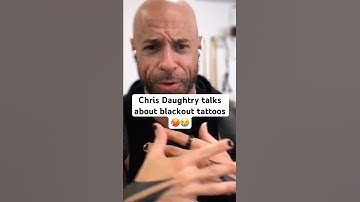 Chris Daughtry talks BLACKOUT tattoos 😰😱 #daughtry #chrisdaughtry #spoutpodcast