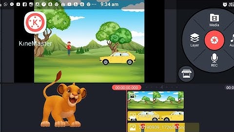 How to Make Cartoon Animation Video On Android In Kinemaster || in Hindi