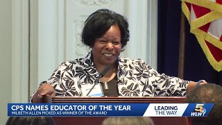 Bond Hill Academy teacher wins CPS Educator of the Year award