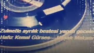 Nurhan Gülcan- GECELER (Zulmetle ayrılık bestesi yapan)