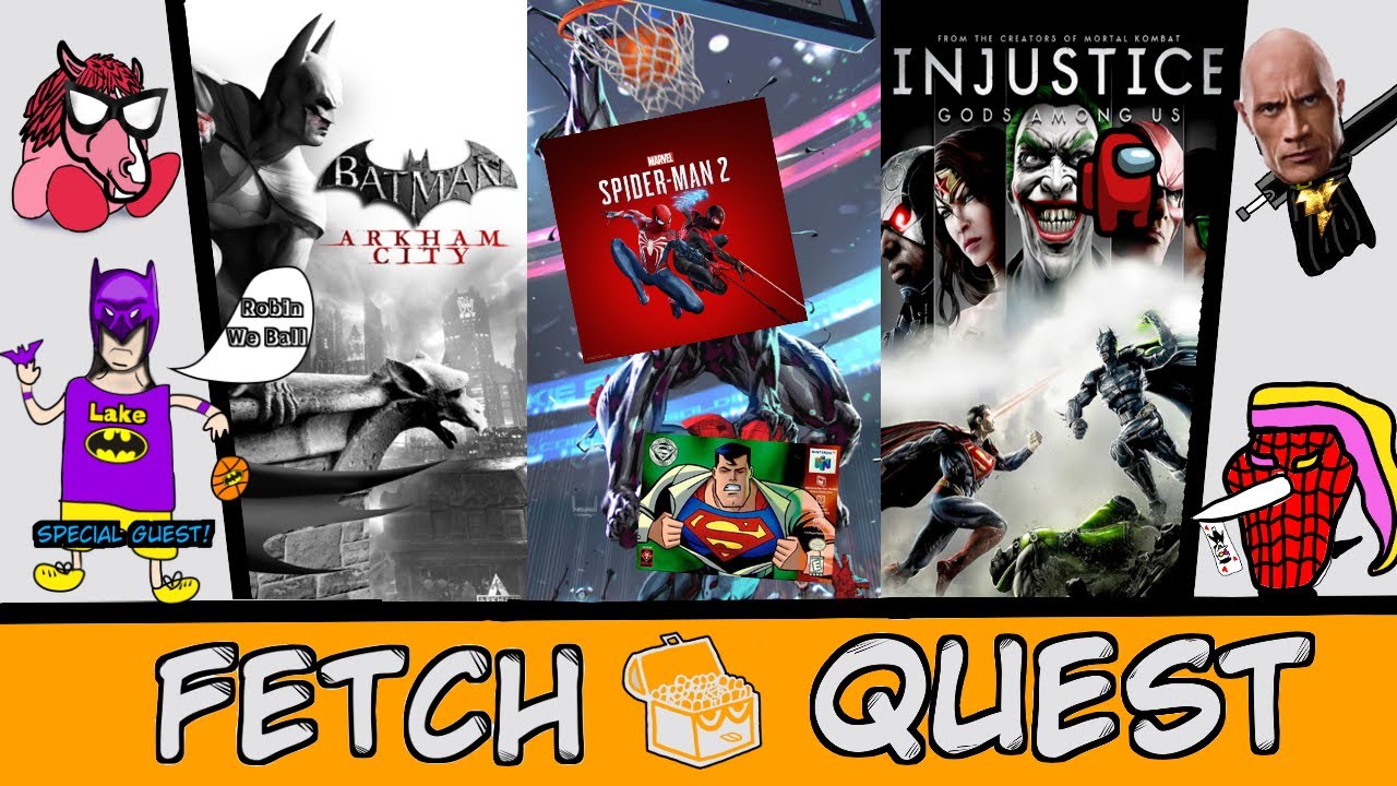 Superhero Games Are Peak Or Mid (Superhero Episode) / Fetch Quest #23