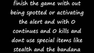 Mgs4 secrets and cheats
