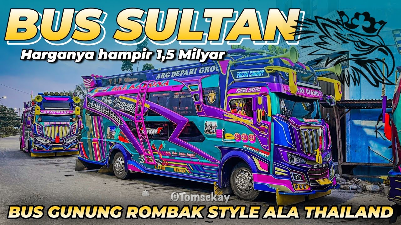 GEBRAKAN TERBARU!! Bus gunung model terbaru 2025!! Harganya tembus 1,5 milyar 