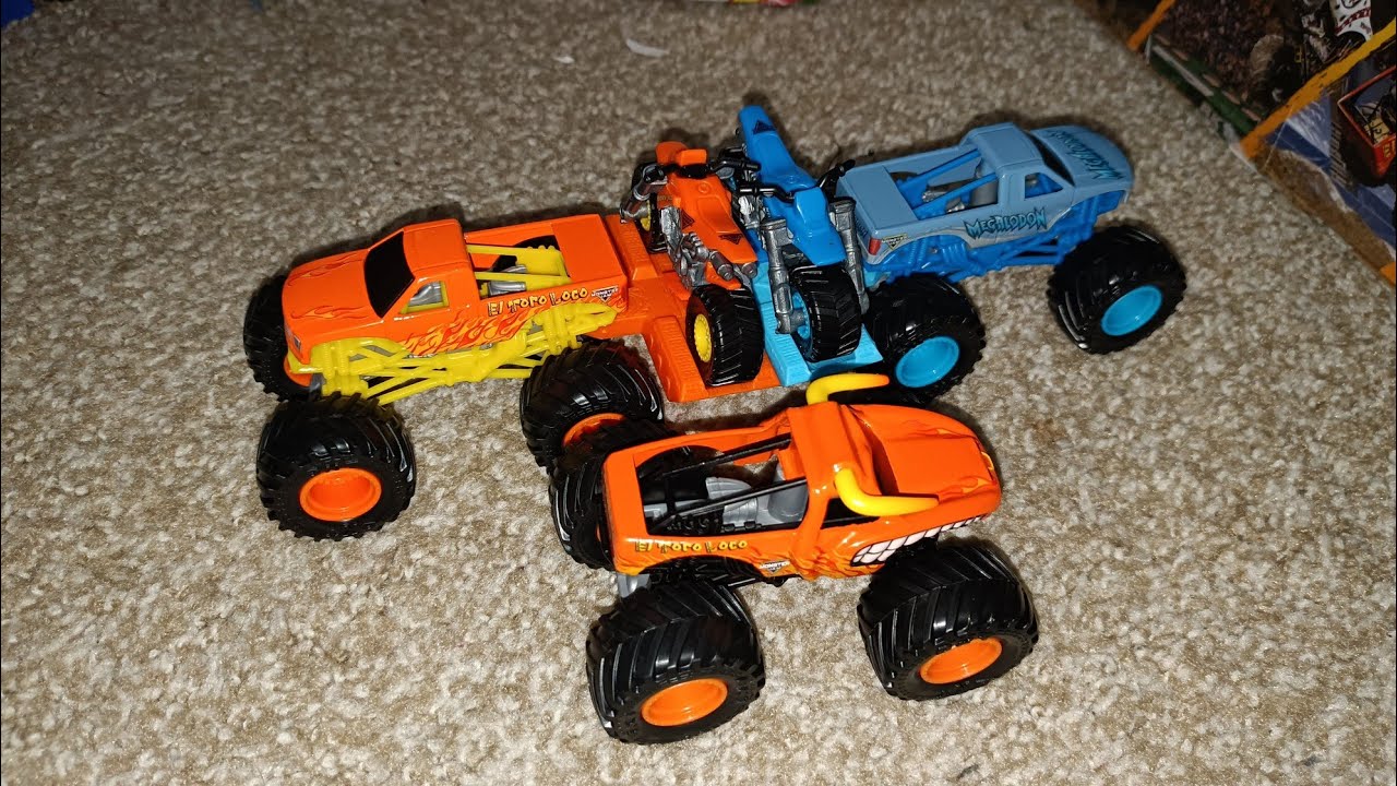 SMMJ Unboxing And Review:El Toro Loco & Monster Jam Freestyle Mania 2-Pack