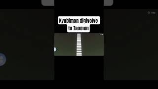 kyubimon digivolve to taomon #trending #digimon #anime #nostalgia