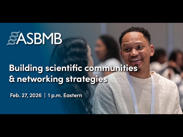 Building scientific communities & networking strategies