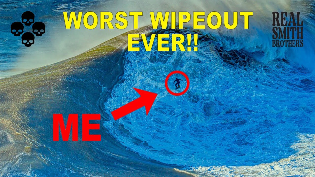 My WORST Wipeout Ever (Explained) - Nearly lost to the ROCKS at Nazaré ...