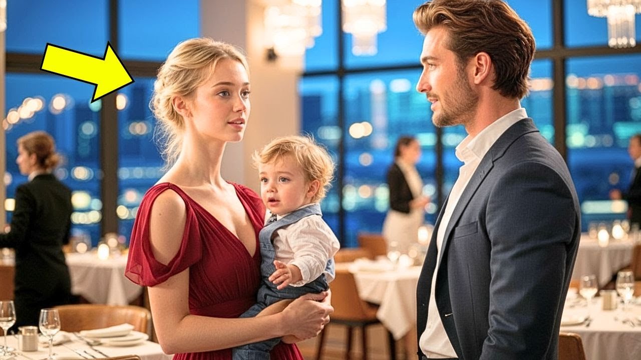 „Przepraszam, mam dziecko…” — szepnęła samotna matka, a milioner tylko się uśmiechnął...