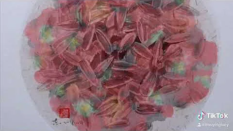 Chinese Artists-39-Hug Art-Watercolor by Xiangdong...