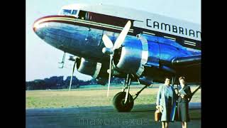 G-Amsw Douglas Dakota Iv C 47 At Jersey Airport 1955, 1950S, F1128 B