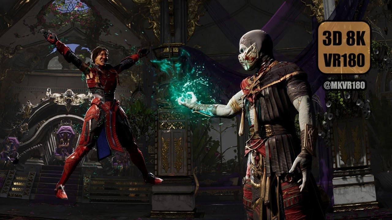 Ermac vs Sektor Mortal Kombat VR (VR180 8K 3D Battle) | Epic Virtual Fight Scene