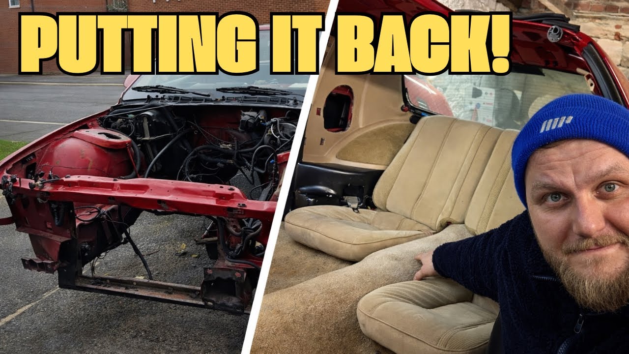 From Bare Shell to Interior Again – IROC Camaro