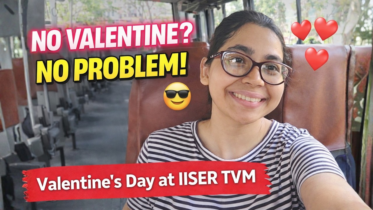 Valentine’s Day at IISER TVM: From Classes to DJ Night! 💃