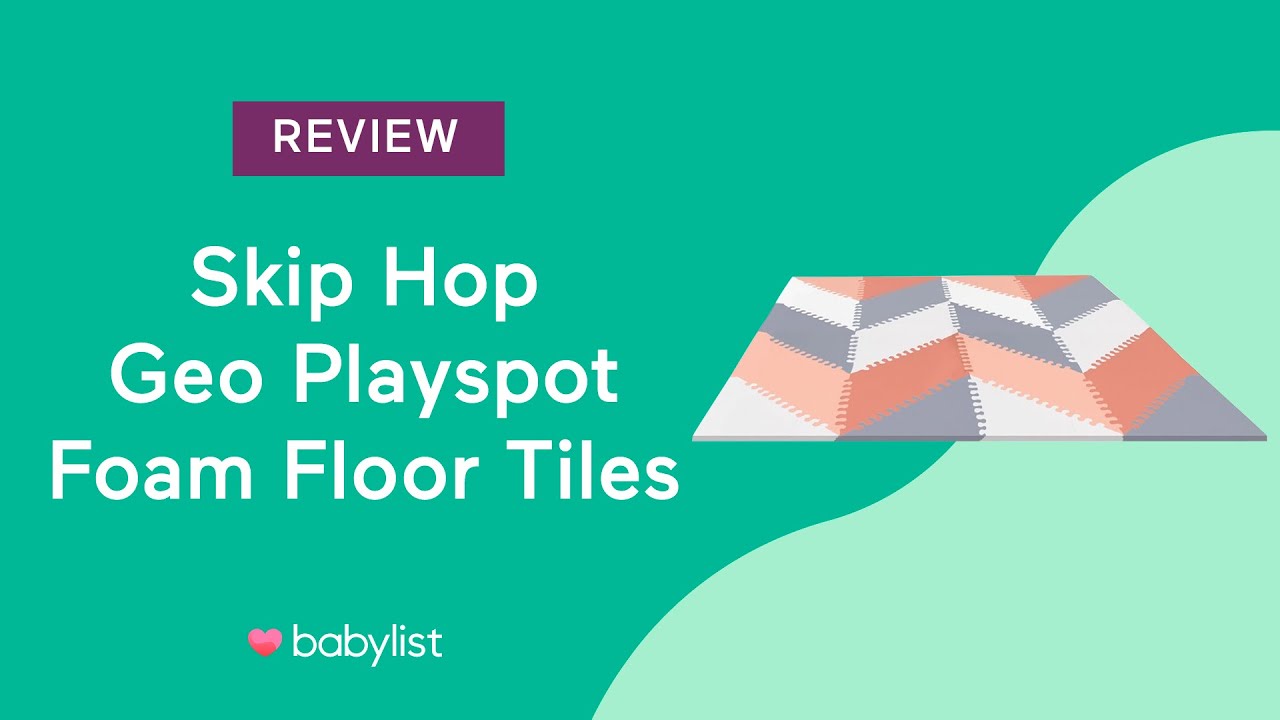 Skip Hop Geo Playspot Foam Floor Tiles Review Babylist Youtube