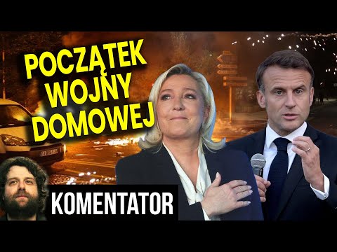 Wojna Domowa we Francji! Wygląda Ze Marcon Tego Chce! Jaki Ma Cel? - Analiza Ator Wybory Le Pen