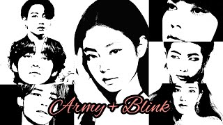 ARE YOU TRUE BTS, BLACKPINK FAN? MUST WATCH  #ARMY #BLINK #ART #TIKTOK #TIKTOKART #BTS #BLACKPINK
